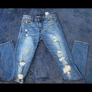 Ripped jeans  from Abercrombie & Fitch !.